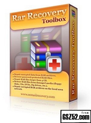 Программа RAR Recovery Toolbox для востоновления повреждённых архивов 